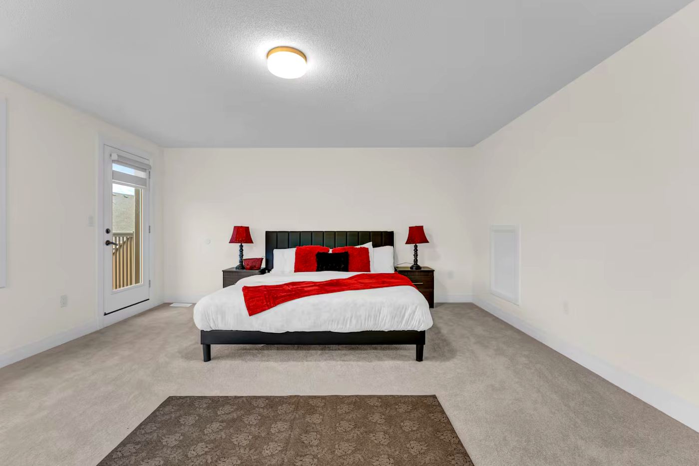 King Bedroom · Balcony Access