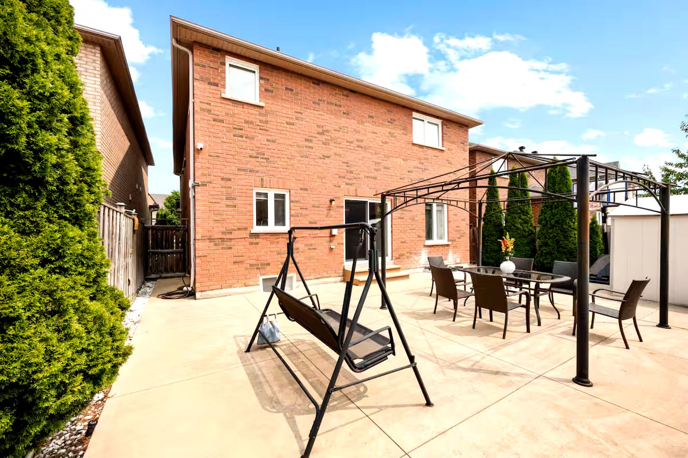 Backyard Patio & Gazebo