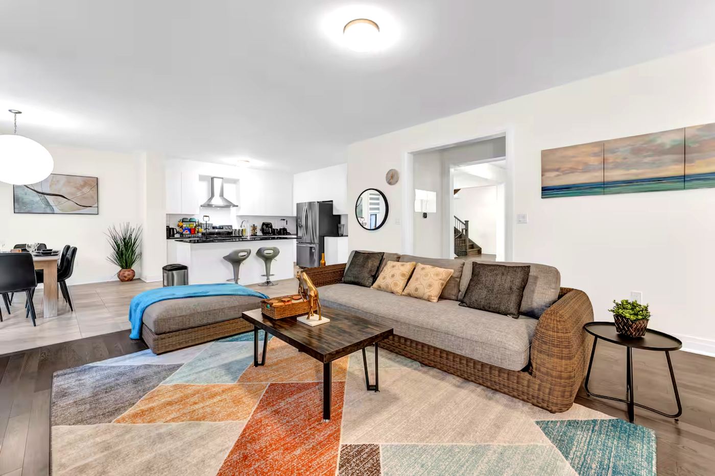 Living Room & Kitchen Overview